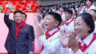 Childrens Day celebrated in North Korea [upl. by Aihsema]