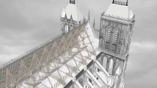 Amiens Cathedral in Cross Section [upl. by Eahcim674]