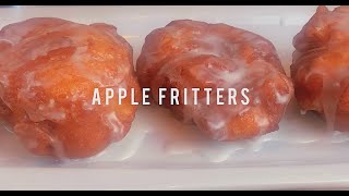 How to Make Apple Fritter  Best Apple Fritter Recipe  Sweet Peach Box [upl. by Anniram452]