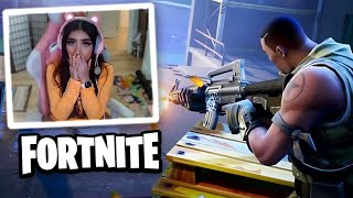 Violet Dominates In FORTNITE [upl. by Arevle]