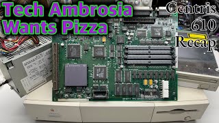 Can we repair Tech Ambrosias Centris 610 recapping the logic board power supply and CD ROM [upl. by Serrano]