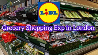 Grocery Shopping Experience in London  British Supermarket  Grocery Prices in 🇬🇧 [upl. by Anillehs561]