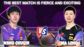 Amozing‼️Ma Long vs Wang Chuqin Semifinals WTT Contender ESS [upl. by Cheshire]