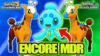 GIRAFARIG SHINY  PHIONE  WTF ENCORE LA ECHANGE MIRACLE EPIC REACTION POKEMON ULTRA SOLEIL ET LUNE [upl. by Unni]