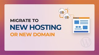 How to Migrate WordPress Site to a New Host or a New Domain Using Plugin [upl. by Babcock]