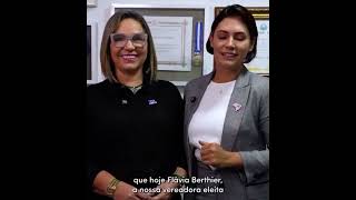 Michelle Bolsonaro anuncia Flávia Berthier no comando do PL Mulher do Maranhão no lugar de Detinha [upl. by Oicnedif]