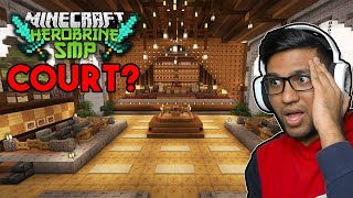 COURT HEARING IN HEROBRINE SMP LIVE [upl. by Enirolf]