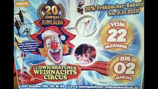 Weihnachtszirkus LU Pressinfo 23 [upl. by Radbun]