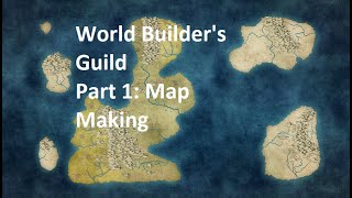 World Building 101 Part 1 Beginning the Map Making process with Wonderdraft [upl. by Eulalie781]