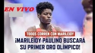 OLIMPIADAS ATLETISMO EN VIVO MARILEIDY PAUINO 400 MTS FINAL POR EL ORO [upl. by Laban]