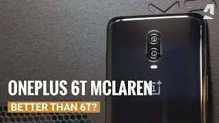 OnePlus 6T McLaren Is it better than the regular 6T [upl. by Attena]