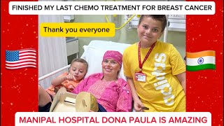 Finished my last chemo treatment vlog cancer trending [upl. by Yrotciv471]