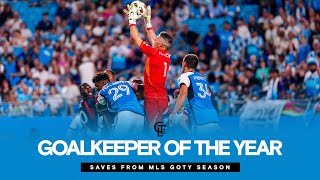 HIGHLIGHTS Saves from Kristijan Kahlinas 2024 MLS Goalkeeper of the Year Season [upl. by Keon]