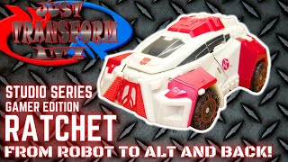 JUST TRANSFORM IT Studio Series Gamer Edition Ratchet [upl. by Radmen]