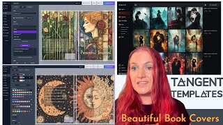 YES You CAN design KDP covers Tangent Templates  Midjourney AI art prompts  fast beautiful book [upl. by Cleland382]