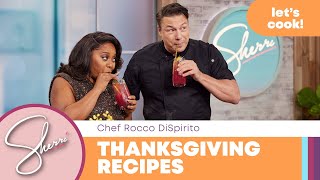 Chef Rocco DiSpirito  Thanksgiving Recipes  Sherri Shepherd [upl. by Babette]