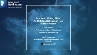 Training  Academic Writing skills  17 July 2024 [upl. by Beattie]