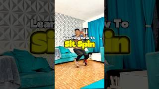 Learn How To Sit Spin in 60 Seconds  rollerskates skatecoach spin sitspin skate [upl. by Hut]