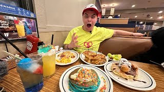 Full IHOP IF Menu Challenge [upl. by Zzahc229]