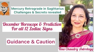 December 2023 Horoscope amp Predictions for all 12 Zodiac signs [upl. by Rotce]