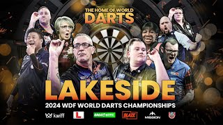 🎯 LIVE 2024 WDF Lakeside World Darts Championship • Day 5 [upl. by Nerra]