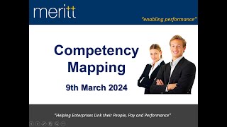 Session 1 Competency Mapping on 9th March 2024 [upl. by Suoiluj]