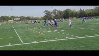 Wayzata vs Hopkins  Ares HatTrick Goal 3 [upl. by Drapehs]