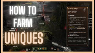 Diablo 4  How to Farm UNIQUE Legendaries like TEMPEST ROAR [upl. by Lanna]