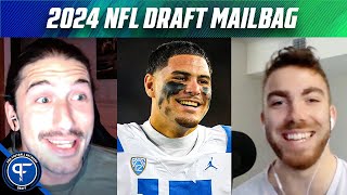 2024 NFL Draft Mailbag Dallas Turner vs Laiatu Latu Safety Prospects Offseason Risers and More [upl. by Hgielrebma]