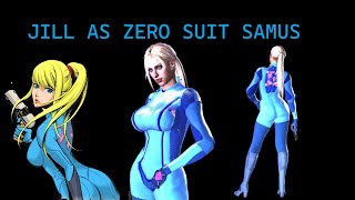 RESKIN ZERO SUIT SAMUS FOR JILL [upl. by Akiram]