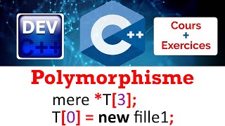 Cours de C Polymorphisme  الدارجة المغربية [upl. by Kylen]