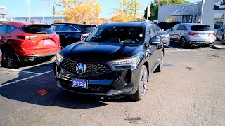 2023 Acura RDX Platinum Elite ASpec AWD  36PU2411 [upl. by Eissahc]