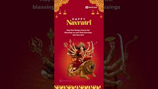 Divine Navratri Wishes 2024  Short amp Sweet Blessings [upl. by Nuawd]