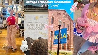 Ucla Freshman Orientation boba exploring getting bruinized etc🍓📎📓 [upl. by Isabelita]