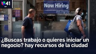 ¿Buscas trabajo o quieres iniciar tu negocio Conoce los recursos que ofrece la ciudad de Nueva York [upl. by Eeslek]