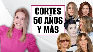 5 Cortes de Cabello Para Mujeres de 50 Años y Más [upl. by Zilvia707]