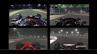 F1 Virtual vs Reality  Chasing Max Verstappens Pole Bahreïn GP 2024 [upl. by Sidhu344]