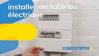 Installer un tableau électrique secondaire Castorama [upl. by Beaumont]