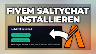 FiveM Saltychat installieren amp benutzen  Tutorial [upl. by Zindman]