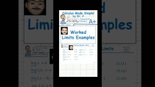 Dr Cs Calc101 Limits Quiz calculus maths Limits viral math videos [upl. by Alleyn353]