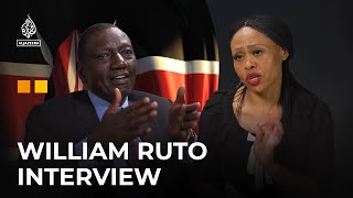 President William Ruto interview Whats Kenyas role on the global stage [upl. by Akirej900]