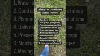 10 things I cant live without with Sjogrens Syndrome [upl. by Croteau]