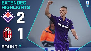 FIORENTINAMILAN 21  EXTENDED HIGHLIGHTS  SERIE A 202425 [upl. by Norton]