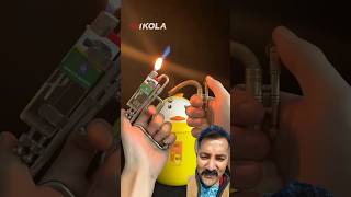 Alien gun lighter vs old lighter experiment lighter lighterlover diy hightlighter [upl. by Poore]