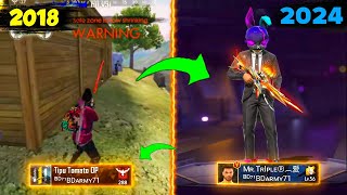 Mr Triple R এর 2018 সালের Hip Hop ID কোথায়😱 Mr Triple R 2018 Vs 2024  Garena Free Fire [upl. by Ahsaenat]