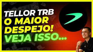 TELLOR TRB CRIPTOMOEDA É GOLPE OU FOI SÓ UM DESPEJO [upl. by Kosse]