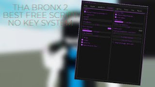 THA BRONX 2 FREE SCRIPT  NO KEY GODMODE INF MONEY ETC  ROBLOX [upl. by Kloster]