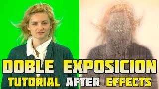 🔔 EFECTO DOBLE EXPOSICIÓN 👉🏻 1 🚧 After Effects Tutorial [upl. by Ruy694]