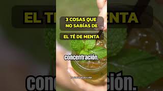 3 RAZONES PARA TOMAR TÉ DE MENTA alimentossaludables menta salud [upl. by Tootsie285]