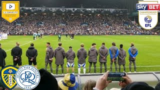 Leeds United Elland Road paying its respects quotWe Will Remember Themquot leedsunited football lufc [upl. by Llain]